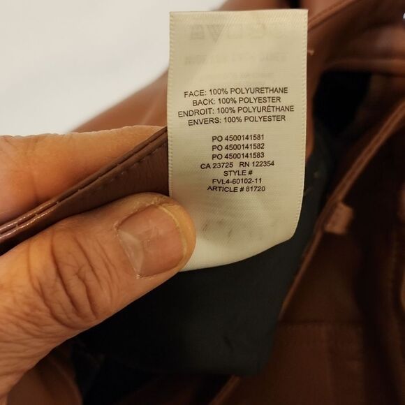 - Aritzia Wilfred faux leather pants  size 8 - Picture 11 of 11